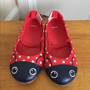 Gymboree ladybug dress shoes